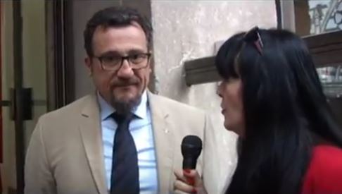 Francesco Mati al microfono di VideoNewsTV . Vivaismo oggi, tra passato e futuro.